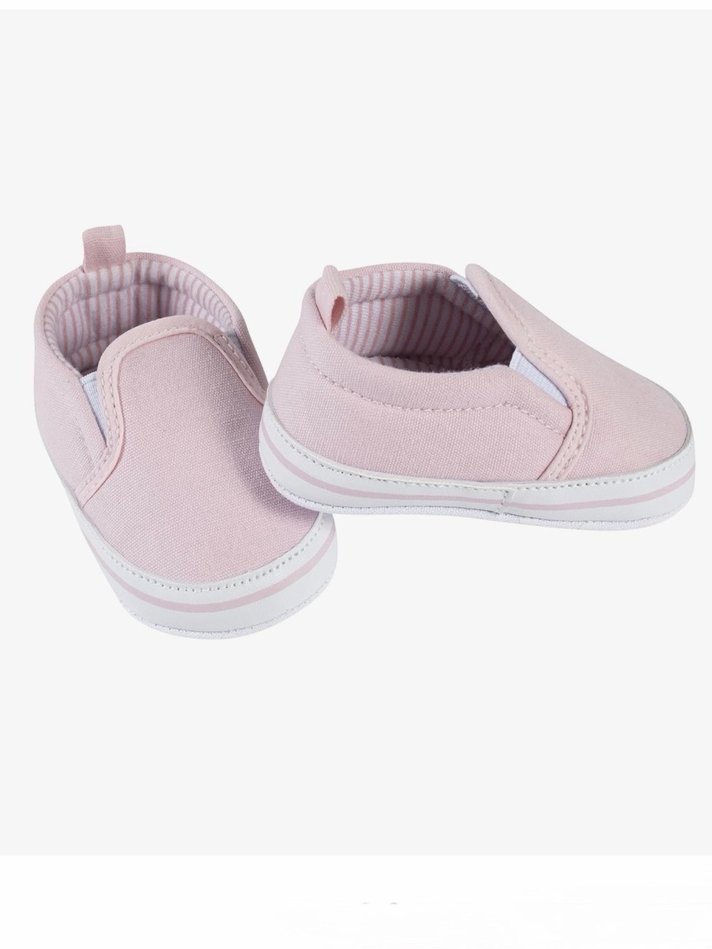 Gerber Baby Slip-On Canvas Shoes in Light Pink